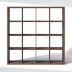 Furinno Cubic Closet Organizers and Storage, 16-Cube Closet Organizer, Open Shelf Closet Storage, Extra Thick Frame for Wardr