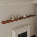 IEO Long Wooden Floating Shelves for Room Wall, Natural Wood Floating Shelves Wall Mounted Kitchen Shelf for Living Room, Bed
