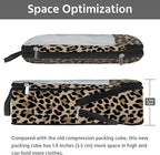 7 Pcs Compression Packing Cubes for Travel, Waterproof Suitcase Luggage Backpack Organizer with Toiletry Bag Travel Essential