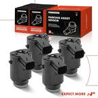 A-Premium 4-PC Reverse Backup Parking Assist Sensor Compatible with Select Buick, Cadillac & Chevrolet Models - Malibu 2013-2