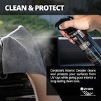 CERAKOTE Rapid Ceramic Interior Detailer and Protectant (28 fl oz.) – Quick and Easy – Multi-Surface Safe – Interior Car Clea