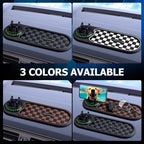 Multifunctional Vehicle-Mounted Anti-Slip Mat, Slip Mat Auto Universal Phone Holder, Rotatable Car Phone Holder Dashboard Mat