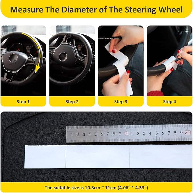 Cutequeen 2-in-1 Car Steering Wheel Desk - Portable Auto Laptop Tray & Eating Table for Most Vehicles, Durable Multi-Functional Travel Workstation with Cup Holder for Commuters and Road Trips, Black