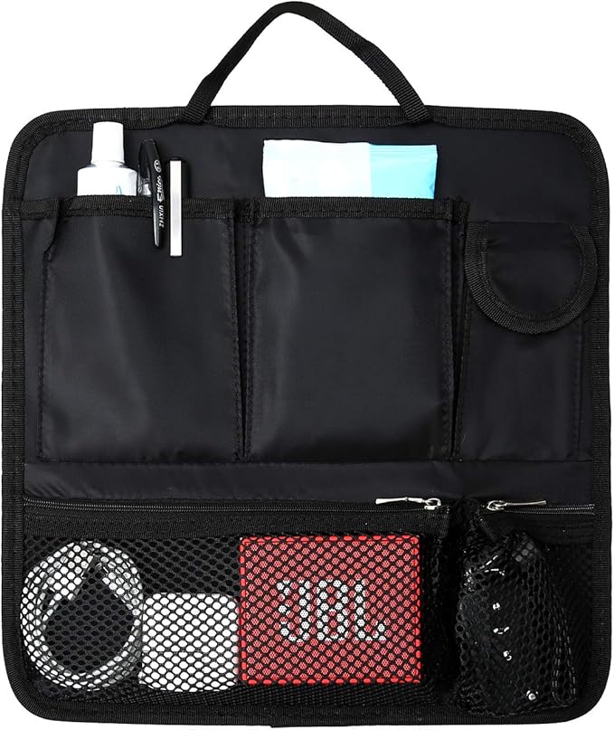 Surblue Backpack Organizer Insert Liner Hanging Travel Rucksack and Handbag Insert Pocket, High-capacity Divider Foldable Nyl