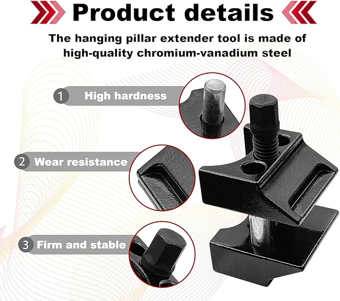 Suspension Strut Spreader Tool, Universal Suspension Strut Split Hub Steering Knuckle Spreader Tool, Lower Control Arm Ball J