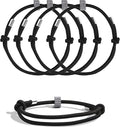 4 pcs Window Breaker Bracelet, Glass Breaking Bracelet, Wrist Strap with Tungsten Carbide Bead Car Safety Escape Wristbands, 