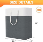 TasticTotes laundry basket 3-Pack, laundry hamper, Hamper with handles, collapsible laundry baskets, Waterproof dirty clothes