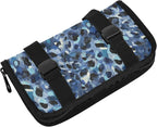Car Tissue Holder Car Visor Organizer Tissue Box Holder for Car Sun Visor Organizer with Car Vehicle Accessories Essentials Interior for Women Men Blue and White Leopard Print Hue