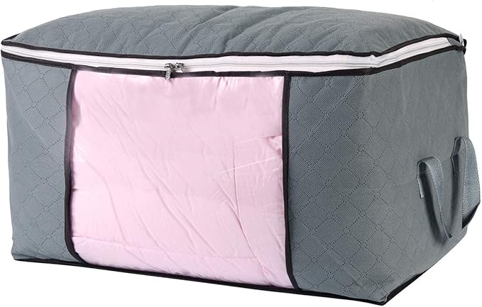 ComboCube Comforter Storage Bag and Under Bed Storage Containers Bundle (6-Piece Set)