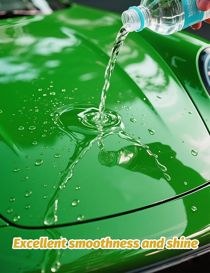 Kingvo Ceramic Spray Coating for Cars, Car Leather Conditioner Automotive Clear Coat Detail Spray Polishing Kit Leather Care 