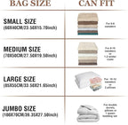 Roomimaster Vacuum Storage Bags, Vacuum Seal Space Saver Bags for Clothing, Travel Lugggage, Carry-on, Blankets, Comforters,P