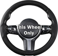 Steering Wheel Cover for BMW X3(2014-2017) X5(2014-2018) 3 Series(2012-2019) 5 Series(2014-2016) 328i 320i 330i 325i 528i 535i 530i 540i M3 2 4 6 Series X4 X6 M2 M4 M5 M6 (Black)
