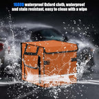 Car Trunk Organizer, Collapsible Multi Compartment Waterproof Sturdy Vehicle Trunk Container Box, Sturdy Automotive Interior S