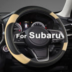 GIANT PANDA Customized Auto Steering Wheel Cover for Subaru Forester, Car Steering Wheel Cover for Subaru Outback and Crosstr