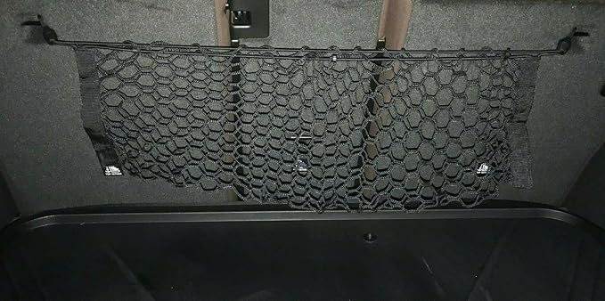 Trunk Rear Seats Organizer Cargo Net for Jeep Grand Cherokee L WL 2021-2025 - Envelope Style Cargo Net for SUV - Premium