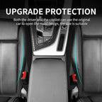 2PCS Car Seat Gap Filler,Super Flexible Car Side Seat Gap Filler CCar interior Accessories,Universal Car Organizer Between Seats for Tightly Filling Seat Gaps(Carbon Fiber/2PCS)…