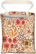 Car Trash Can, Cute Car Trash Bag, Hanging Car Organizer and Storage Bag, Trash Bin for Car Accessories, Vehicle, Travelling, Camping Boho Floral