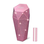 NBTEPEM Bling Car Trash Can with Lid, Bling Car Accessories Trash Bin, Leakproof Auto Garbage Can with 30 Trash Bags, Multipurpose Organizers and Storage for Home, Office (Pink Diamond)