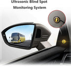 Riloer BSD Radar Monitoring Detection Kit Car Blind Spot Monitoring System Ultrasonic Blind Spot Detection System Sensor