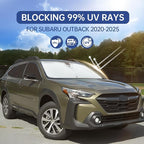 8PCS Car Window Shades for Subaru Outback 2020-2025, Window Covers for Outback Windshield Side Rear Windows, Full Set Privacy Protection Car Sunshade Accessories with UV Blocking for Camping Napping