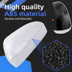Driver Side Mirror Cover Replacement for Ford Fusion 2013 2014 2015 2016 2017 2018 2019 2020 2021 2022 - Left Side Mirror Covers, Rear View Mirror Cap Accessories Without Lamp, White