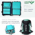 BAGAIL 6 Set Ultralight Compression Packing Cubes Packing Organizer for Travel Accessories Luggage Suitcase Backpack