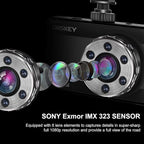 ORSKEY Dash Cam Front and Rear 1080P Full HD Dual Dash Camera in Car Camera Dashboard Camera Dashcam for Cars 170 Wide Angle 