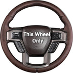 Steering Wheel Cover for Ford F150 2015-2020/ F250 2017-2022/ F350 2017-2022/ F450 2017-2022/ F550 2017-2022/ Ford Expedition 2018-2021 Steering Wheel Protector for Ford Steering Wheel Accessories