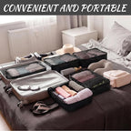 Silkfly 8 Pcs XL Packing Cube for Travel Luggage Organizer Suitcase High Capacity Large Packing Bag Bulk Reusable Mesh Travel