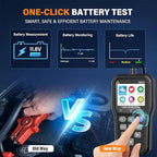 BluSon YM319 OBD2 Scanner Diagnostic Tool with Battery Tester, Check Engine Fault Code Reader with Live Data, Cloud Printing,