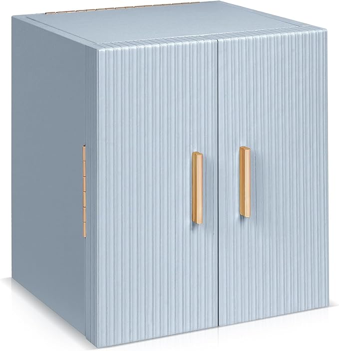 Dajasan Large Jewelry Box Organizer, Jewelry Storage Organizer with 3 Drawers, Huge Jewelry Box with Mirror for Women Girls, 
