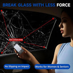 MightY Bear Window Breaker Seatbelt Cutter, 2-in-1 Car Emergency Tool, Underwater Glass Breaker for Traffic Accidents and Fam