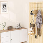 HapiRm Over Door Hat Rack - 3 Packs Hat Organizer with 12 Hooks Design, Hanging Baseball Cap Organizer Storage Holds Up to 60