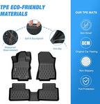 Nilight TPE Floor Mats for Subaru Forester 2025 2026 (Not for Hybrid & Wilderness) All Weather Custom Fit Heavy Duty Floor Liners