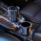 Car Cup Holder Expander Adjustable Base 2 in 1 Dual Layer Cup Holder Large Capacity Storage 360 Degree Rotating Cup Slot Large 10/40 oz Bottles & Big Drinks Travel Cup