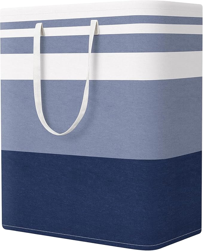 StorageRight Laundry Basket Hamper Large Collapsible Laundry Hamper with Easy Carry Handles，Freestanding Clothes Hampers for 