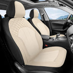 FLORICH Seat Covers Full Set Automotive Seat Covers Front and Rear Car Seat Cover Leather Air Mesh Seat Cushion 5 Seats Airba