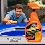 Armor All Ultra Shine Total Vehicle Detailer, Car Detailer Spray for Interior and Exterior Use, 22 Fl Oz (Pack of 2)