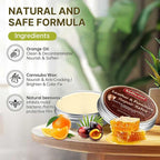 Leather Cleaner and Conditioner, Premium Wooden & Leather Furniture Repair Salve, Polisher & Moisturizer, Restores & Protects