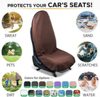 Waterproof Sweating Car Seat Cover for Post Gym Workout, Running, Swimming, Beach and Hiking, Universal Fit Non-Slip Bucket S