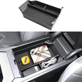 for 2025 2026 BMW X3 Center Console Organizer for BMW X3 G45 (30 xDrive/M50 xDrive), Durable ABS Plastic&Anti-Slip Rubber 2025 X3 Console Tray Insert for 2026 2025 BMW X3 Interior Accessories