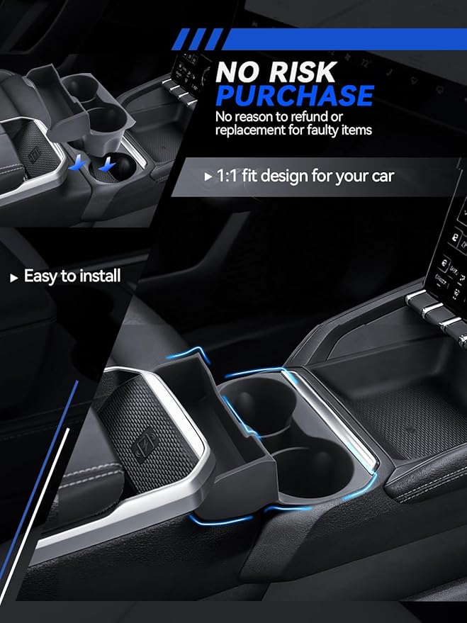 for Model 3 Center Console Organizer Armrest Tray Middle Storage Box Insert Container Durable ABS Plastic Accessories 2024 2025