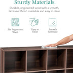 Best Choice Products 8-Cube Storage Organizer, 11in Shelf Opening, Bookcase, Display Shelf, Customizable w/ 3 Removable Back 
