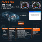 OBD2 Scanner, CGSULIT SC103 Car Code Reader Diagnose Check Engine Light Smog Check DTCs Scan Tool Live Data Stream Voltage Test