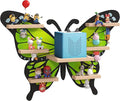 Green Butterfly Tonie Shelf for Tonie and Box - Magnetic Wooden Floating Shelf for Figure Storage,Cute Tonie Wall Shelf for 1