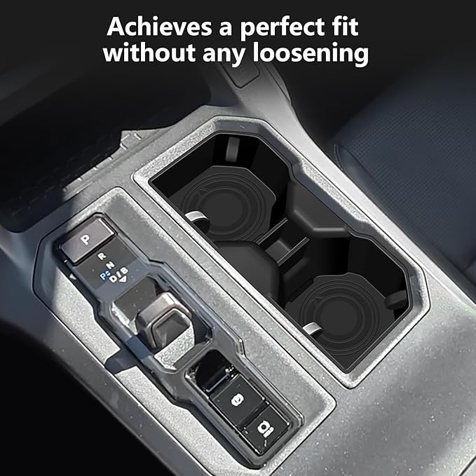 Cup Holder Inserts for RAV4 2026 Accessories Non‑Slip Silicone Center Console Cup Holder Liner Anti‑Spill & Anti‑Scratch Inte