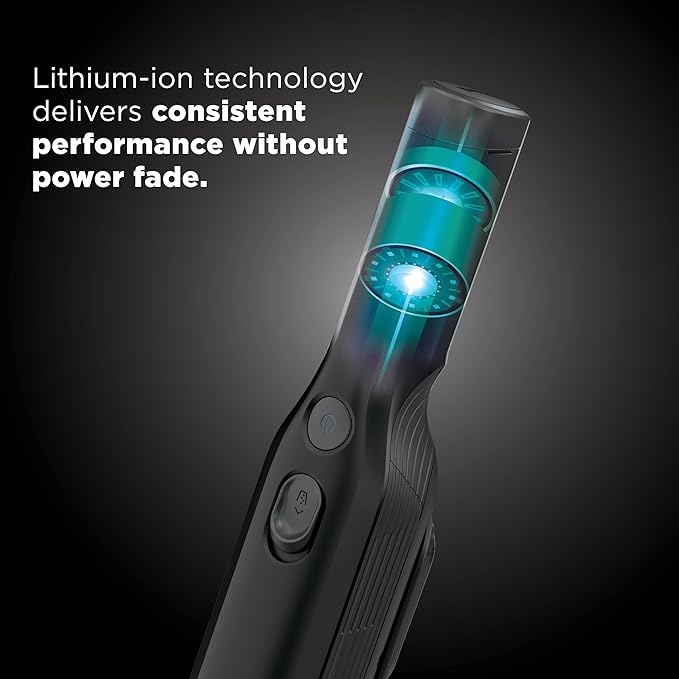 Shark WANDVAC Cordless Hand Vac, Lightweight, Versatile and Portable at 1.4 lbs., Powerful Suction for Pet Hair, Charging Doc