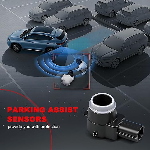 Parking Assist Sensor Compatible with Dodge Ram 1500 2500 3500 Journey Durango,Jeep Commander Liberty Grand Cherokee,1PCS Rev