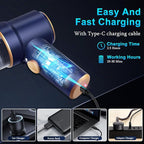 KMM Handheld Car Vacuum Cleaner, 9000Pa Vacuum Cleaner and Air Duster, 120W High Power Hand Held Vacuum with LED Light and Mu