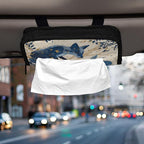 Car Tissue Holder Car Visor Organizer Tissue Box Holder for Car Sun Visor Organizer with Car Vehicle Accessories Essentials Interior for Women Men Starry Night Fox Bunny Beige
